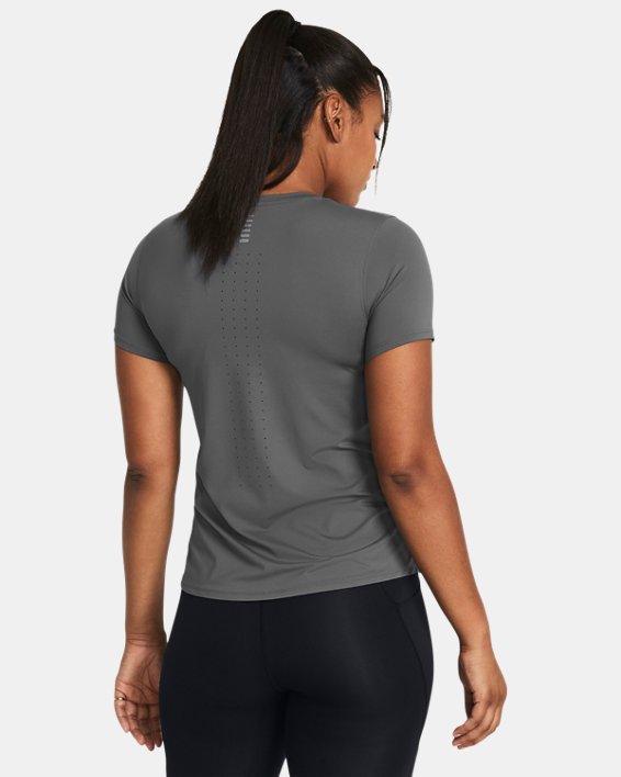 Women's UA Launch Elite Short Sleeve in Gray image number 1